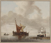 V 057
<br/>
Zeegezicht
<br/>
<em>Os, Jan van (1744-1808)</em>